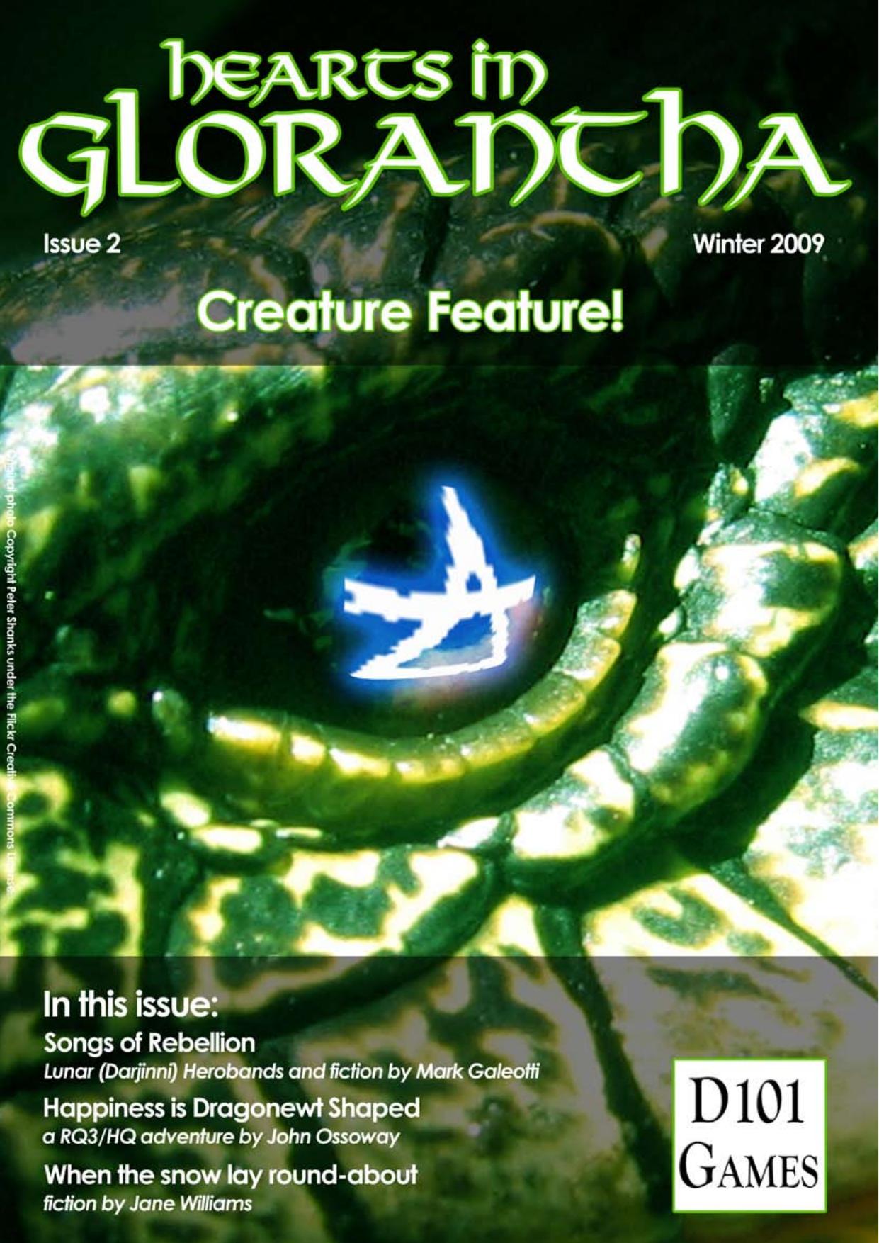 Hearts In Glorantha Issue 02 by Unknown