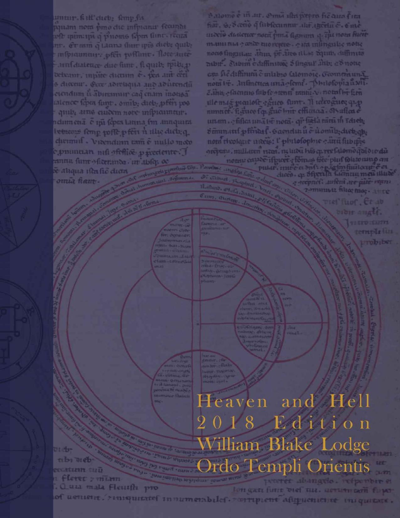 Heaven and Hell 2018 Edition: The Grimoire Issue by unknow