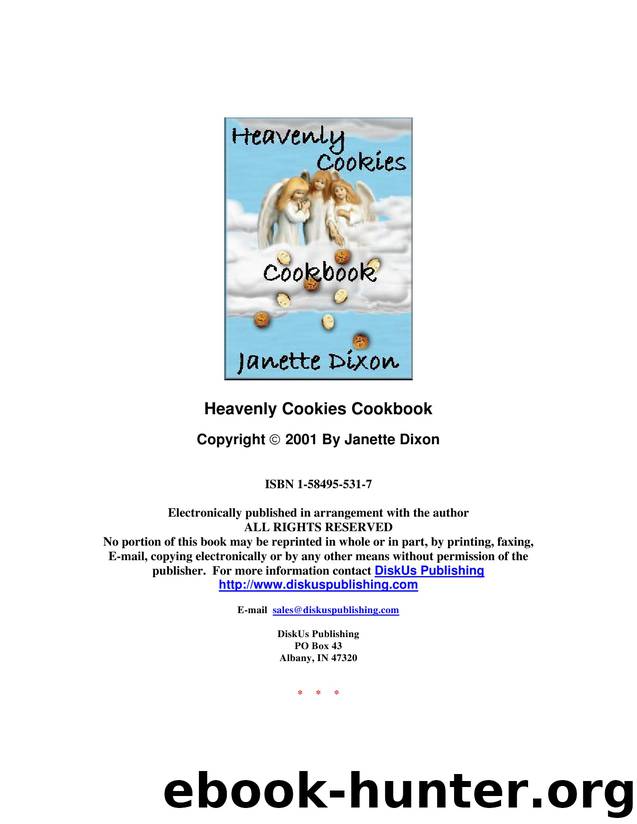 Heavenly Cookies by Janette Dixon