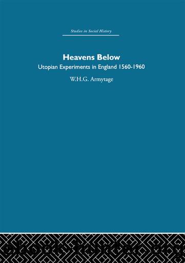 Heavens Below by W.H.G. Armytage