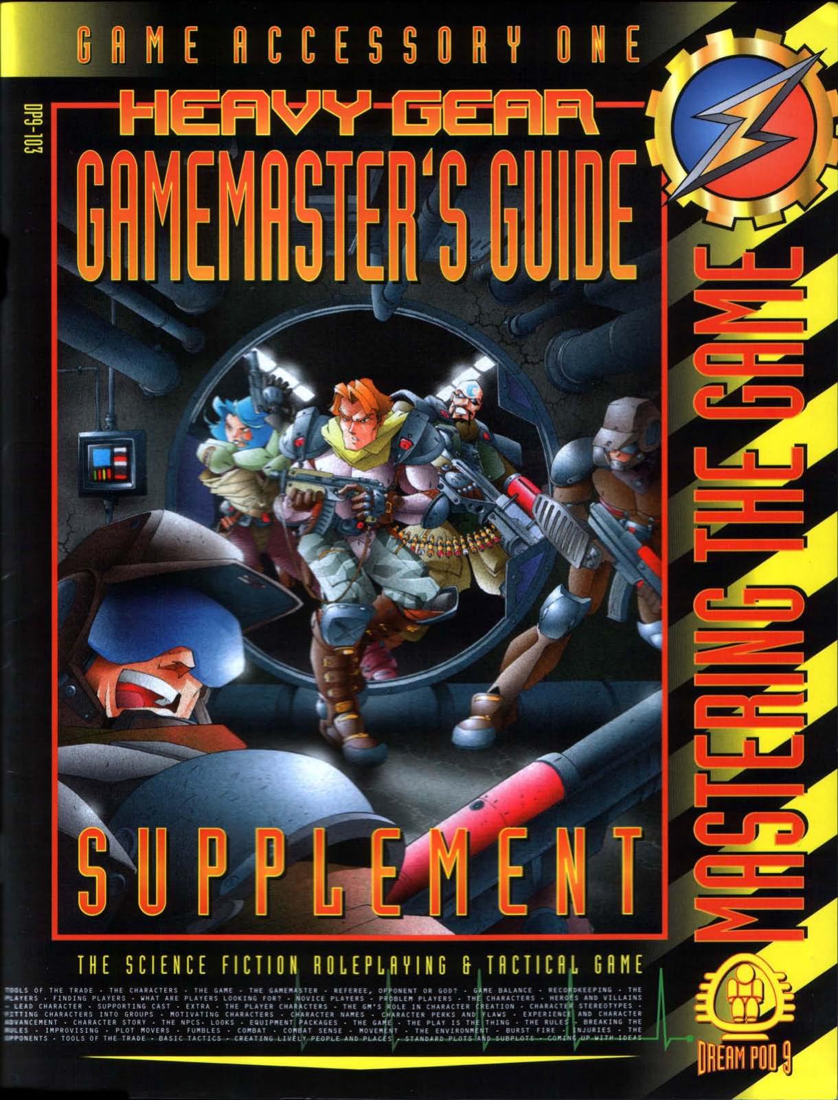 Heavy Gear Gamemaster's Guide by Unknown