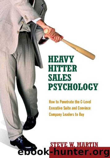Heavy Hitter Sales Psychology by Martin Steve