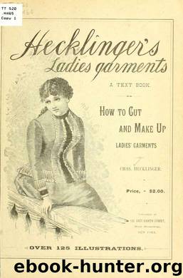 Hecklinger's ladies' garments by Hecklinger Charles