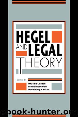 Hegel and Legal Theory by Unknown