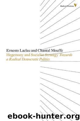 Hegemony and Socialist Strategy by Ernesto Laclau
