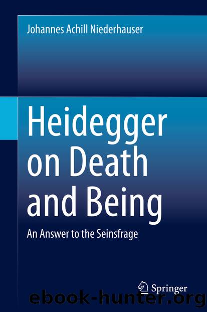 Heidegger on Death and Being by Johannes Achill Niederhauser