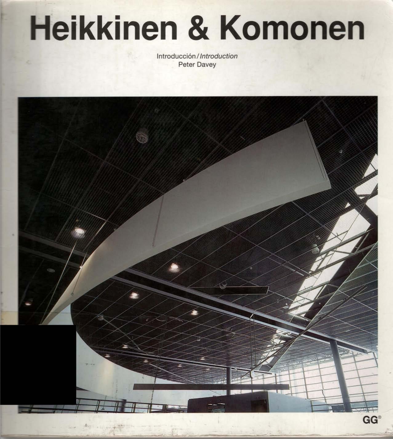 Heikkinen & Komonen (Current Architecture Catalogues) by Peter Davey