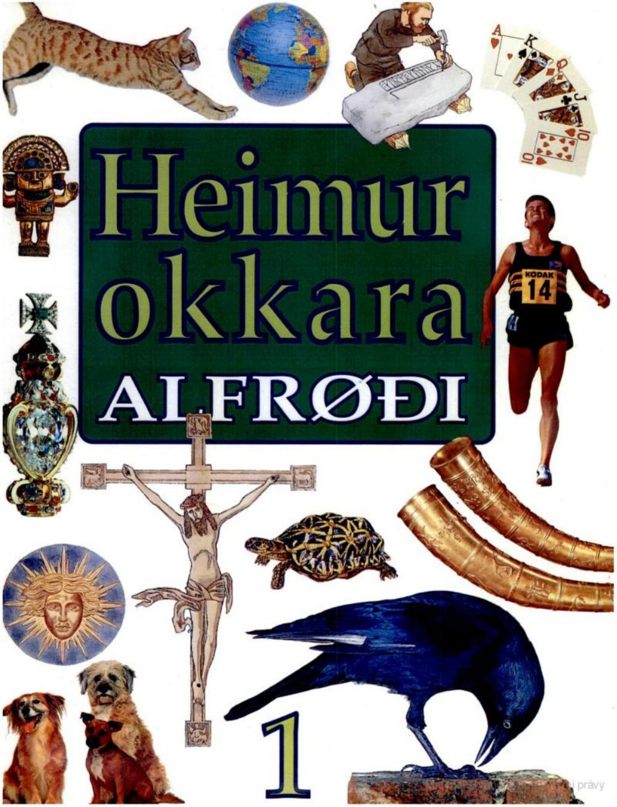 Heimur okkara (Children's Illustrated Encyclopedia in Faroese) vol. 1 by Unknown