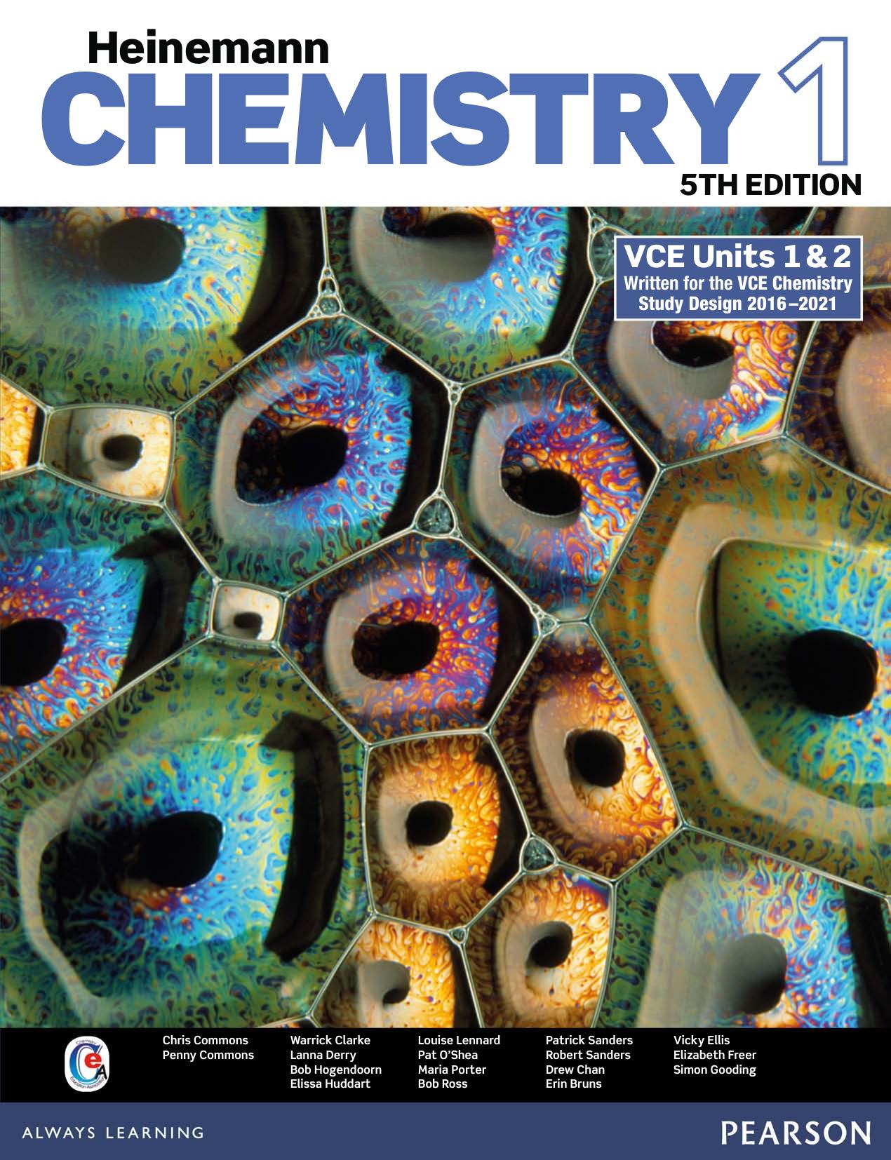 Heinemann Chemistry 1 by Chris Commons