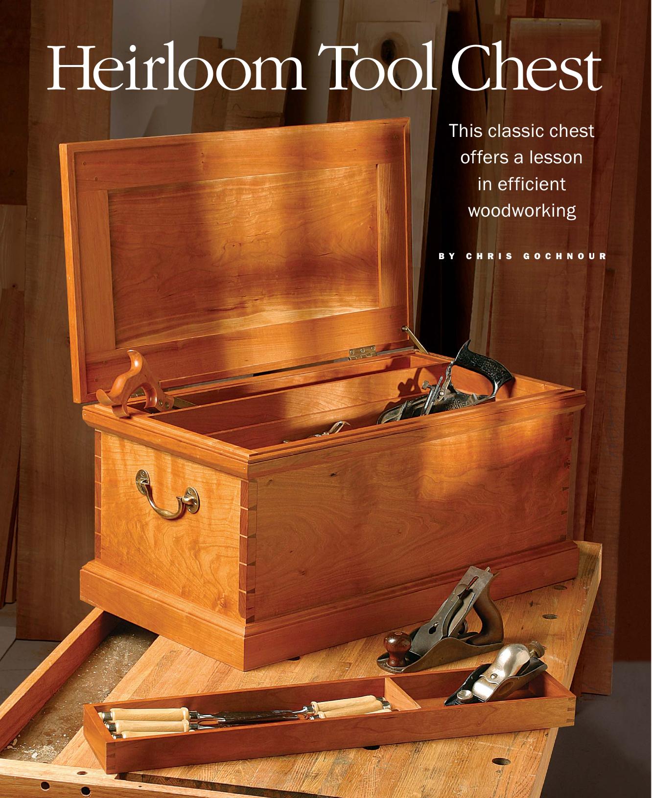 Heirloom Tool Chest by Chris Gochnour
