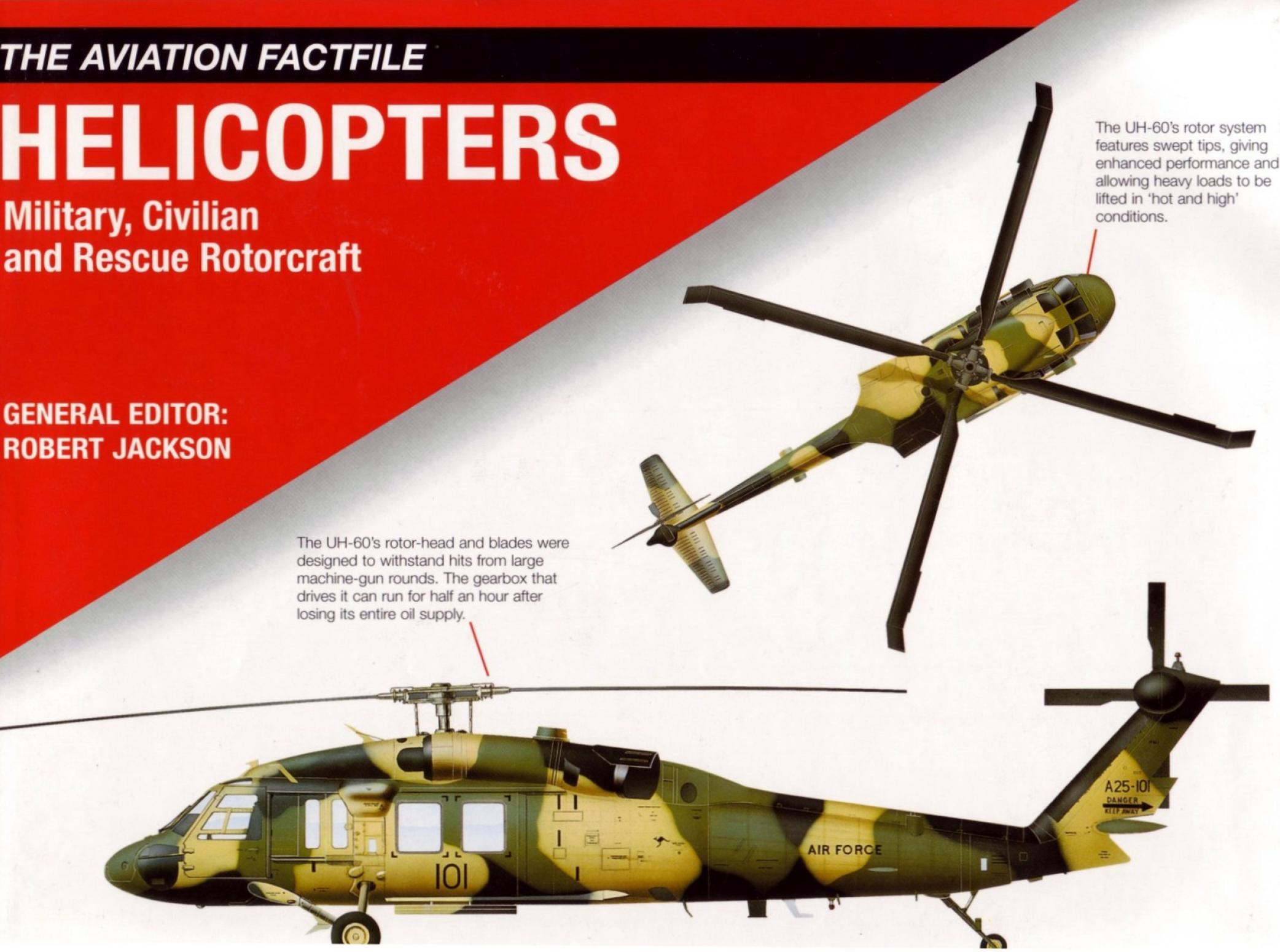 Helicopters: Military, Civilian and Rescue Rotorcraft by Robert Jackson