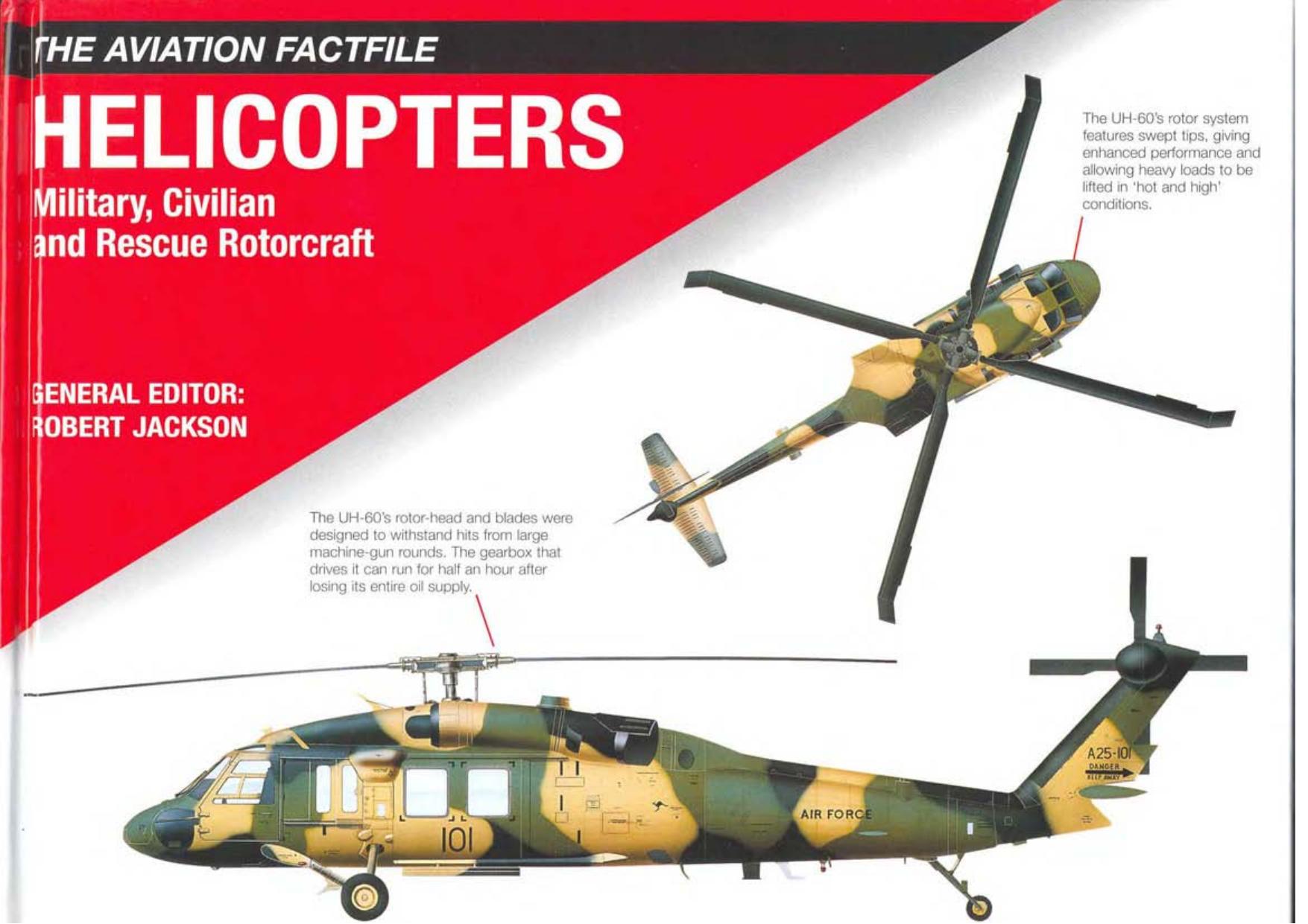 Helicopters: Military, Civilian, and Rescue Rotorcraft by Robert Jackson