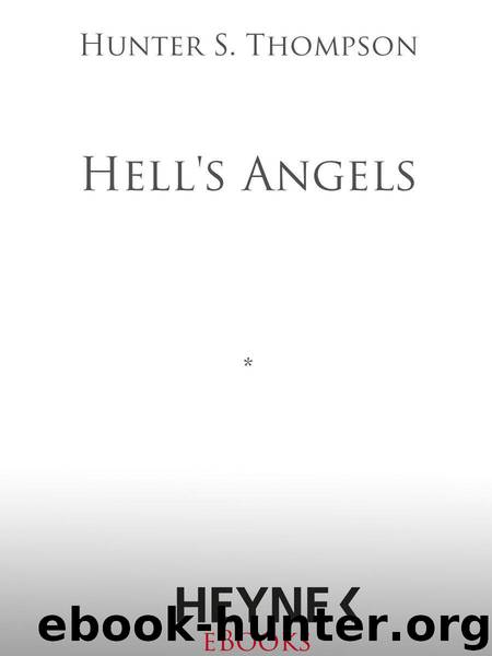 Hell's Angels (German Edition) by Thompson Hunter S