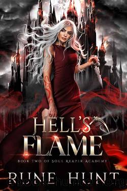 Hell's Flame: A Reverse Harem Hellhound Shifter Romance (Soul Reaper Academy Book 2) by Rune Hunt