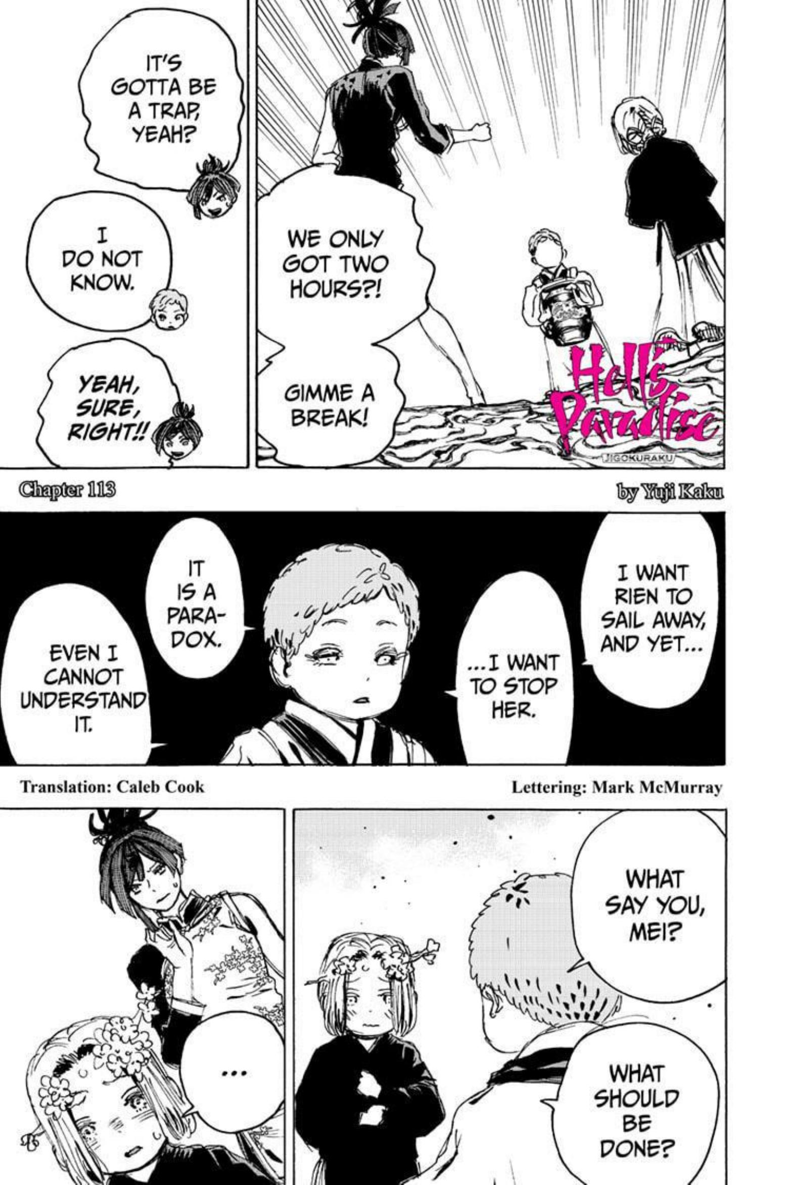 Hell's Paradise CH by 113 @Manga Infinite