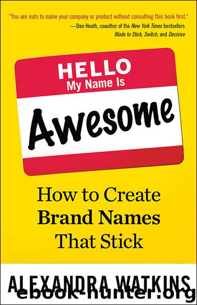 Hello, My Name is Awesome by Alexandra Watkins