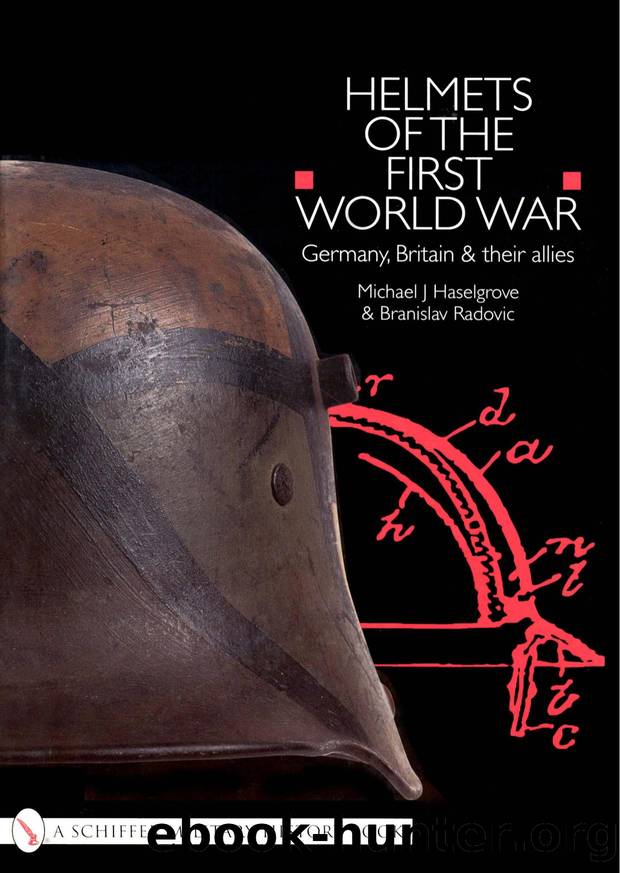 Helmets of the First World War by Germany Britain & their Allies