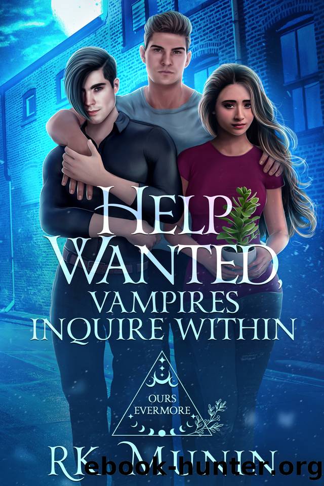 Help Wanted, Vampires Inquire Within: MMF, Vampire, Gargoyle, Nymph Paranormal romance (Ours Evermore Book 6) by RK Munin