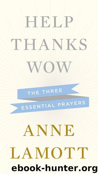 Help, Thanks, Wow by Anne Lamott