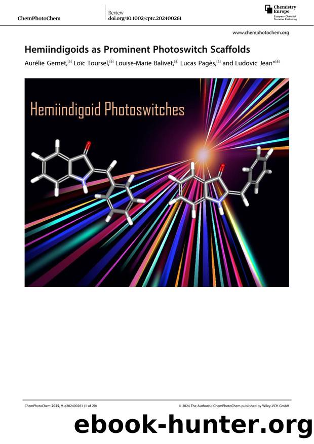 Hemiindigoids as Prominent Photoswitch Scaffolds by Unknown