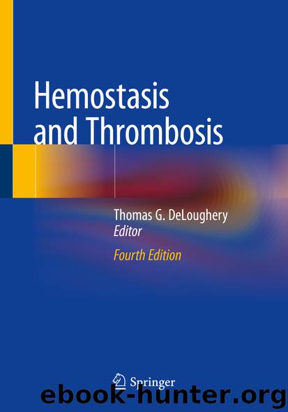 Hemostasis and Thrombosis by Unknown