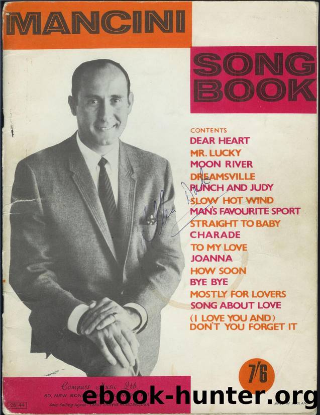 Henry Mancini by Song Book (1965)