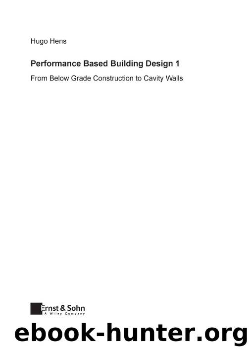 Hens H. Performance Based Building Design 1. From Below Grade...2012 by 4<8=8AB@0B>@