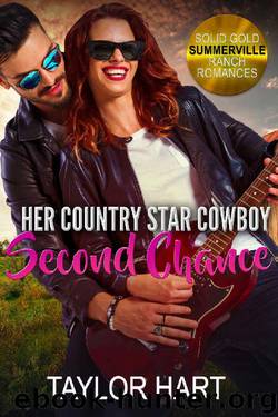 Her Country Star Cowboy Second Chance: Sweet First Love and Second Chance Romance (Solid Gold Summerville Ranch Billionaire Romances Book 2) by Taylor Hart