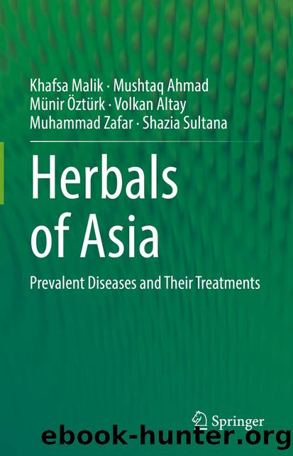 Herbals of Asia by Khafsa Malik & Mushtaq Ahmad & Münir Öztürk & Volkan Altay & Muhammad Zafar & Shazia Sultana