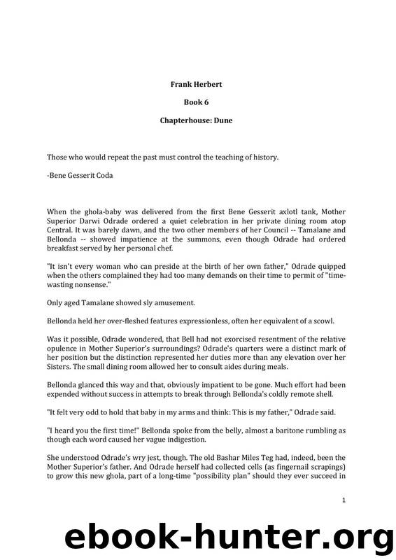 Herbert, Frank - Dune 6 by Herbert Frank