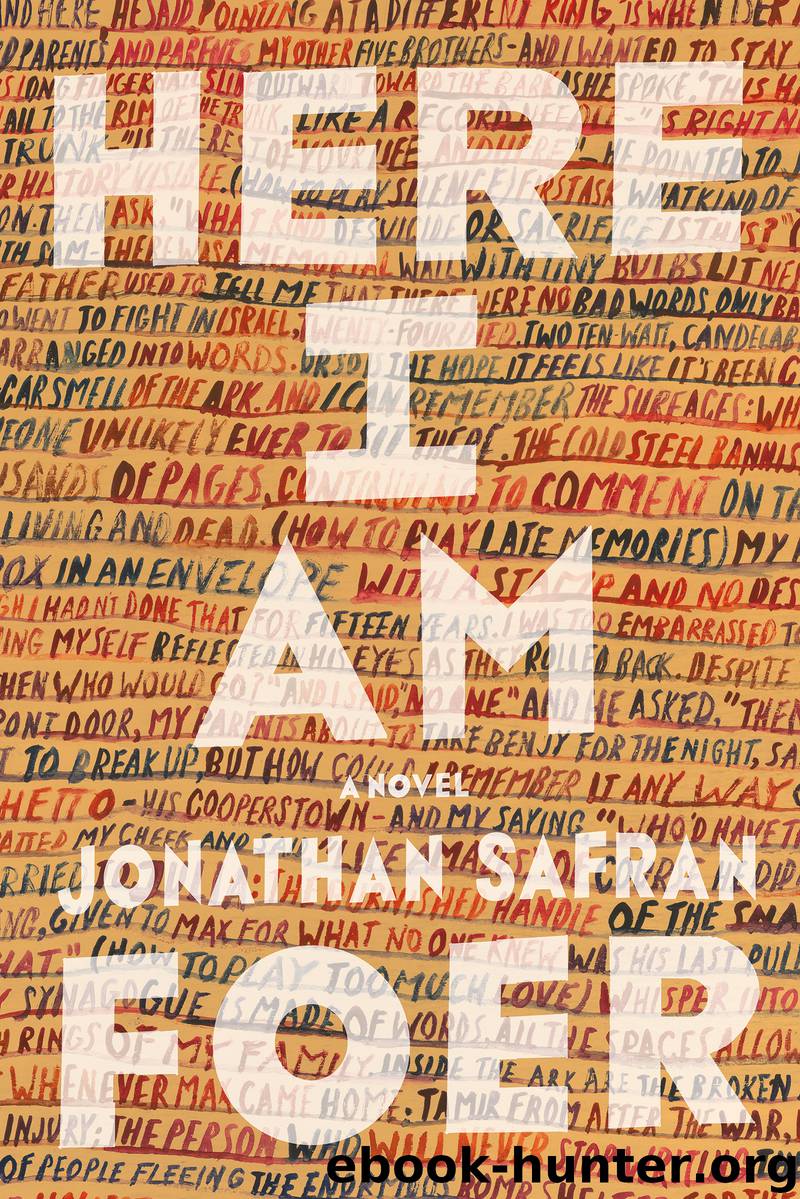 Here I Am by Jonathan Safran Foer