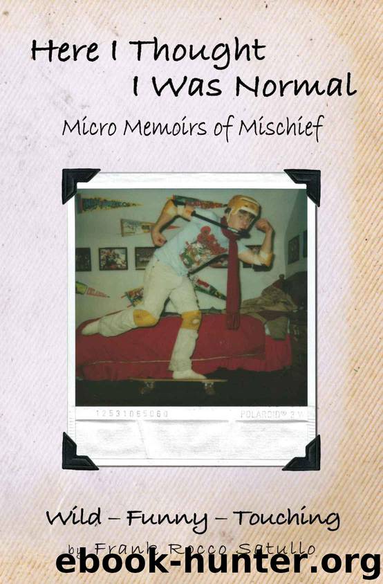Here I Thought I Was Normal: Micro Memoirs of Mischief by Satullo Mr. Frank Rocco
