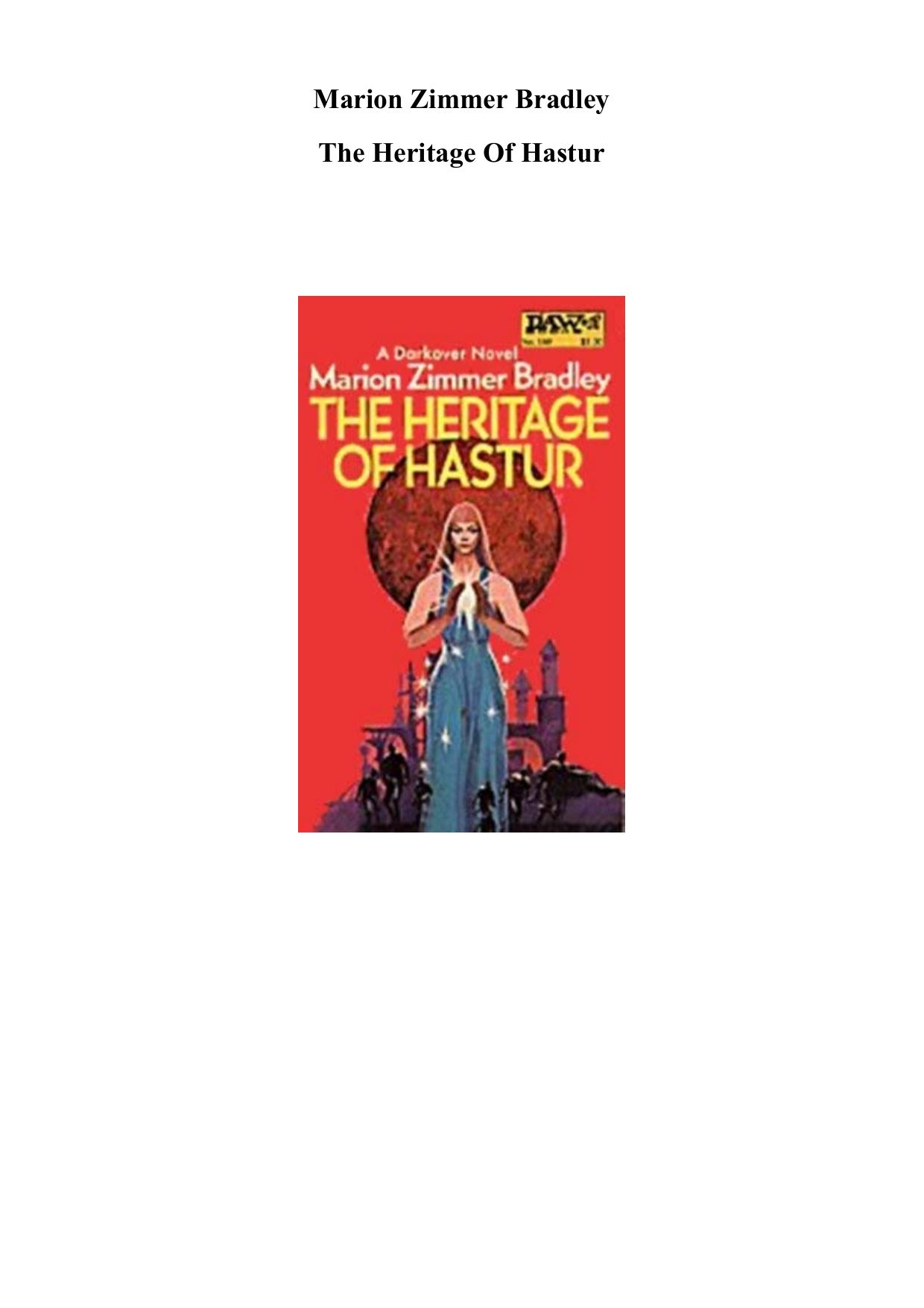 Heritage of Hastur by Unknown