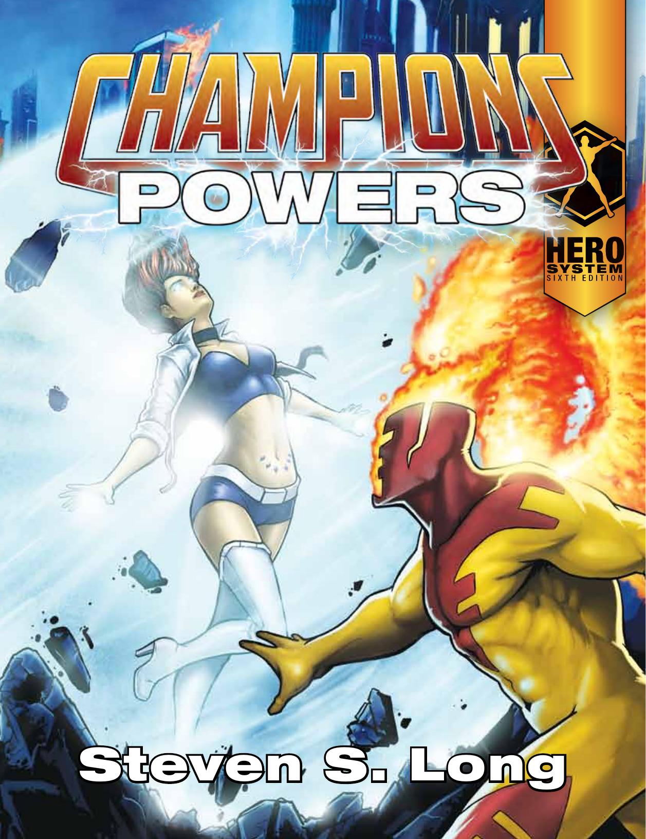 Hero System Champions Powers by Unknown