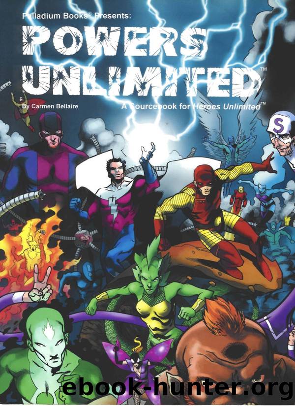 Heroes Unlimited 2nd ed - Sourcebook by Powers Unlimited