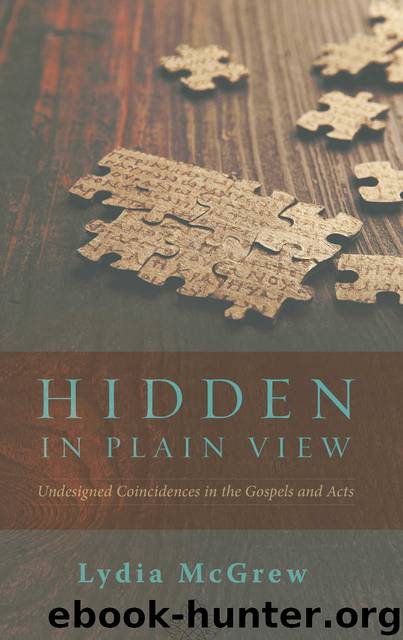Hidden In Plain View: Undesigned Coincidences in the Gospels and Acts by Lydia McGrew