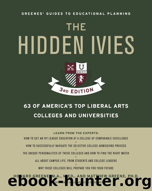 Hidden Ivies, The, EPUB by Howard Greene