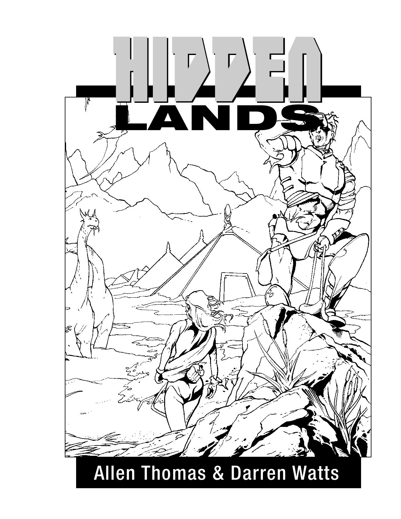 Hidden Lands for PDF by Allen Thomas and Darren Watts