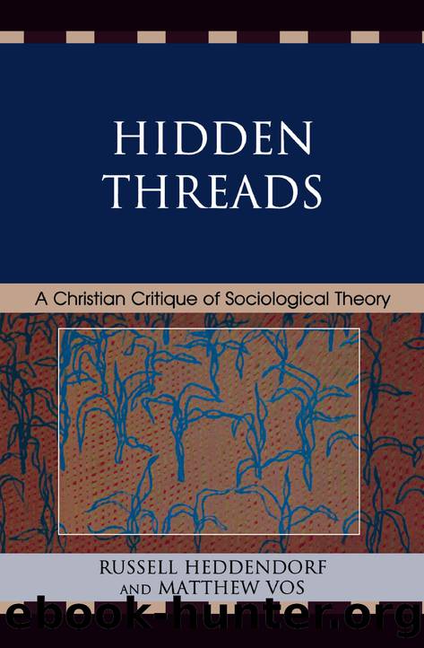 Hidden Threads by Heddendorf Russell;Vos Matthew; & Matthew Vos