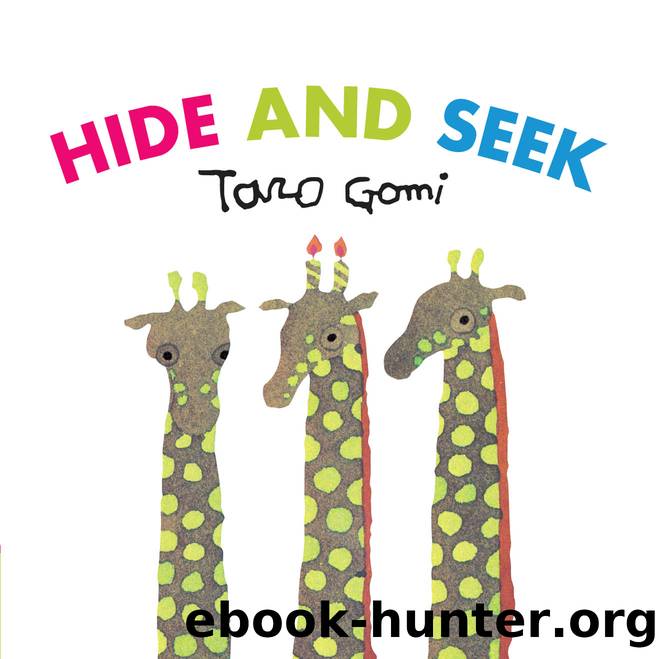 Hide and Seek by Taro Gomi