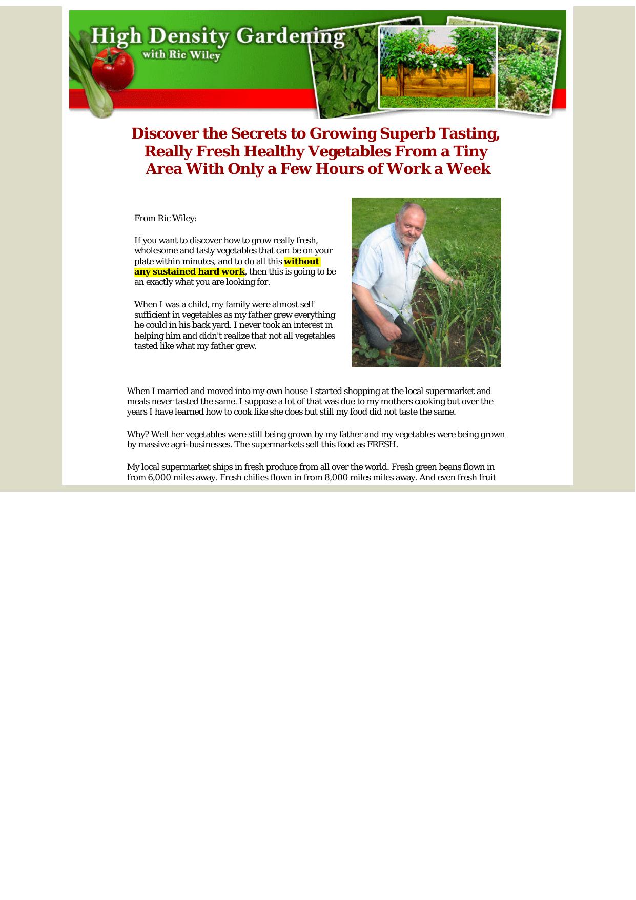 High Density Gardening. by Best of Kuszter's Collection