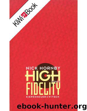 High Fidelity (German Edition) by Hornby Nick