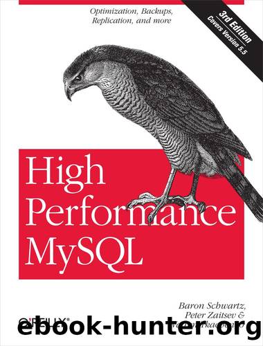High Performance MySQL by Baron Schwartz & Peter Zaitsev & Vadim Tkachenko