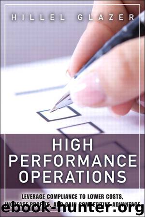 High Performance Operations (Shanette Luellen's Library) by Hillel Glazer