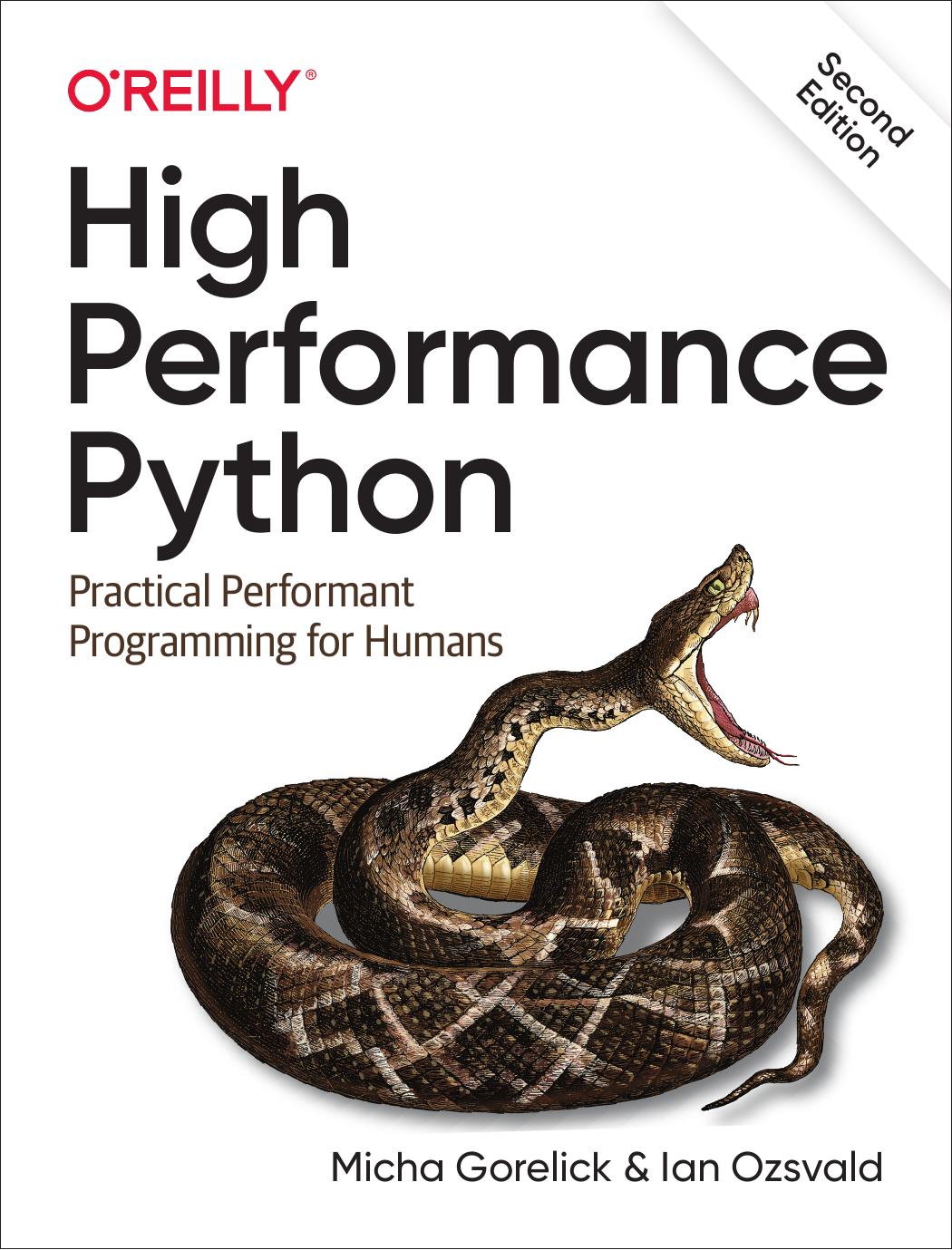 High Performance Python by Micha Gorelick and Ian Ozsvald