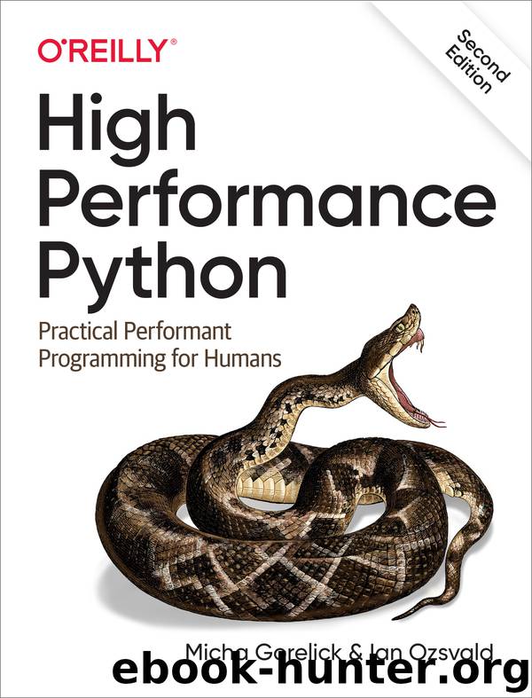 High Performance Python, 2nd Edition by Micha Gorelick & Ian Ozsvald