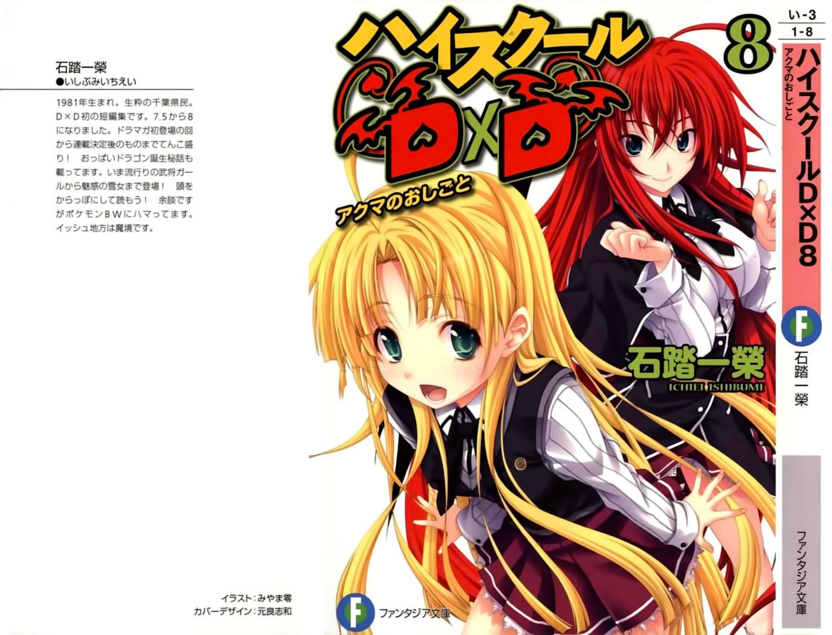 High School DxD 8: Devil's Job by Ichiei Ishibumi