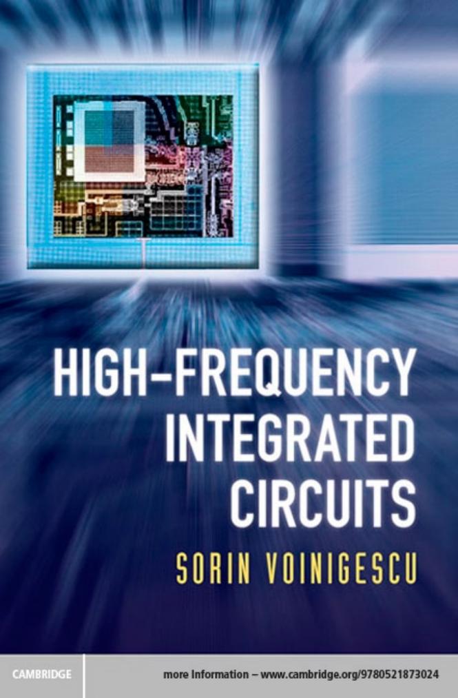 High-Frequency Integrated Circuits by Sorin Voinigescu