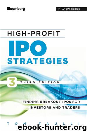 High-Profit IPO Strategies by Tom Taulli