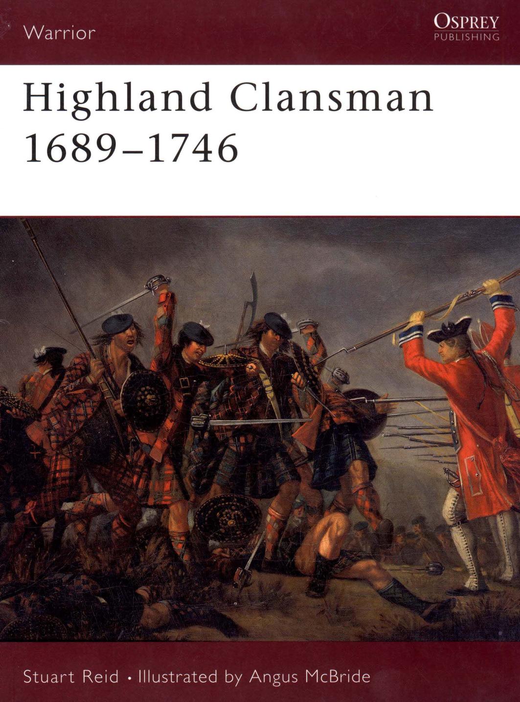 Highland Clansman 1689-1746 by Scanned by Unknown editing and PDF by ElfFriend